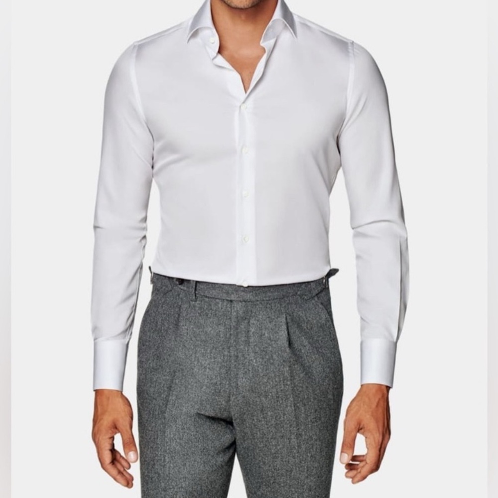 Suitsupply | Shirts | Suitsupply White Twill Extra Slim Fit Shirt | Poshmark Suitsupply | Shirts | Suitsupply White Twill Extra Slim Fit Shirt | Poshmark
